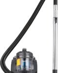 Cylinder Bagless Vacuum Cleaner with HEPA filter for Hardfloor, Carpet & Car, Compact & Lightweight, 700W, 1.5L, Black